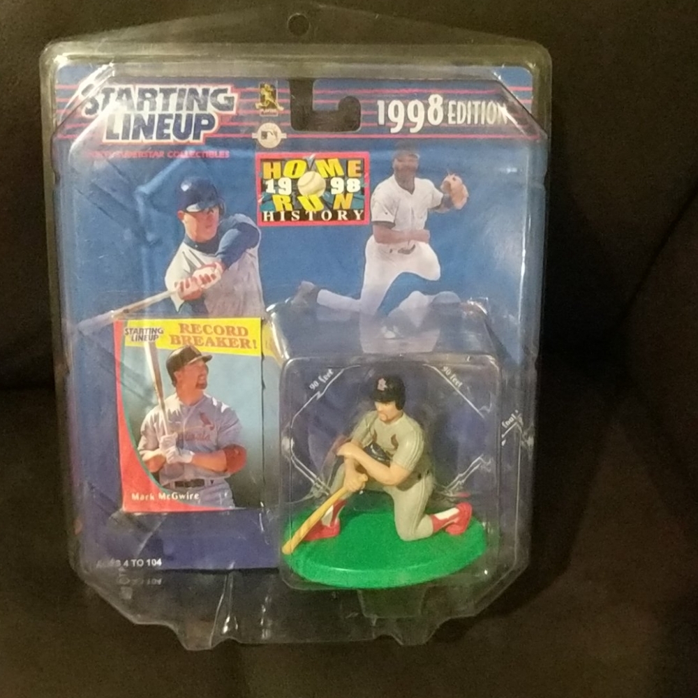 1998 Mark McGwire Home Run History Starting Lineup